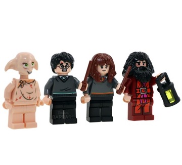БЛОКИ мини-ФИГУРЫ Гарри Поттера 12 штук Минифигурки Добби + АКСЕССУАРЫ
