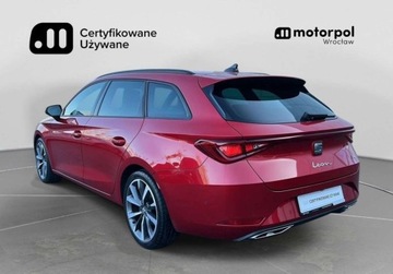 Seat Leon IV Sportstourer 2.0 TSI 190KM 2022 Seat Leon FR Pakiety, FV 23, GPS, Ambiente, ACC, Kassy, Wirtual kokpit,Ka, zdjęcie 1