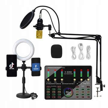 Profesjonalny zestaw kart dźwiękowych Audio DJ 10