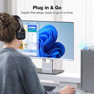 НАУШНИКИ BLUETOOTH НАУШНОЙ МИКРОФОН TECKNET TK-HS001