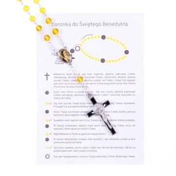 RÓŻANIEC - KORONKA DO ŚW.BENEDYKTA