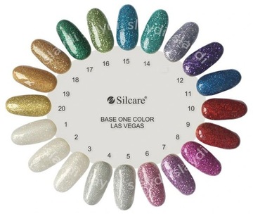 slay GEL BASE ONE silcare разноцветный пастельный неоновый красный