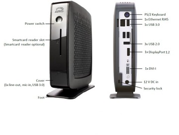 IGEL M340C AMD Terminal 4x 1,2 ГГц 2 ГБ 4 ГБ SSD DP DVI LINUX