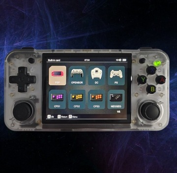 ПОРТАТИВНАЯ КОНСОЛЬ РЕТРО-ИГРЫ РЕТРО-ИГРЫ RG35XX H 3,5 дюйма + КАРТА 64 ГБ