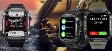 ШАГОМЕТР SMARTWATCH Rubicon SMS ШАГИ PL МЕНЮ