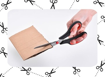 НАБОР НОЖНИЦ ОСТРЫЕ НОЖНИЦЫ УНИВЕРСАЛЬНЫЕ ОФИСНЫЙ ПОВОРОТНЫЙ 6 ШТ. ДЛЯ ДОМ