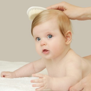 Щетка для волос с мягкой козьей щетиной для детей, благородная