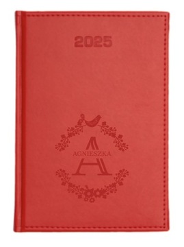 2025 KALENDARZ KSIĄŻKOWY B5 TYGODNIOWY +GRAWER - RÓŻNE KOLORY OKŁADKI -MIX