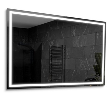 Lustro LED Łazienkowe Podświetlane 100x70 ATLANTA