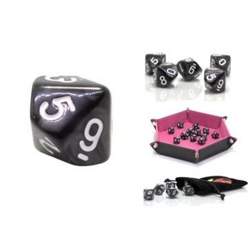 KOSTKA RPG KOŚĆ DZIESIĘCIOŚCIENNA K10 ALDUINA 0-9