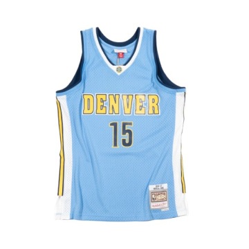 KOSZULKA MITCHELL&NESS ROAD JERSEY DENVER NUGGETS COLUMBIA BLUE - 2XL