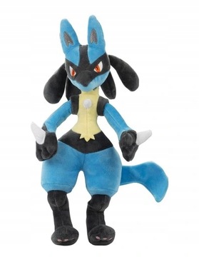 ORYGINALNA MASKOTKA PLUSZAK POKEMON LUCARIO / 30cmx