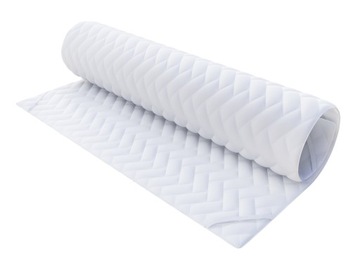 Nakładka na materac 130x200 topper nawierzchniowy z gumką SABA