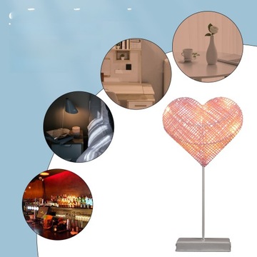 СЕРДЦЕ-ЛАМПА, НОЧНИКИ, НАСТОЛЬНЫЕ ЛАМПЫ