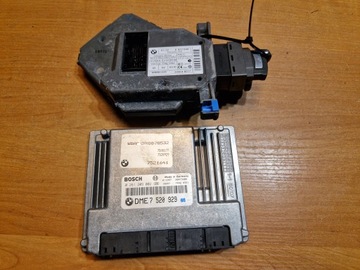 BMW 7 E65 735i N62 Komputer Sterownik Silnika Kluczyk CAS 7520929 6922649