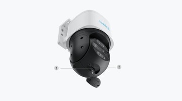 Камера Reolink Trackmix POE 8 Мп + карта 128 ГБ