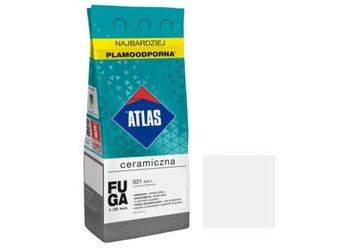 Fuga ceramiczna ATLAS biała 001 2 kg