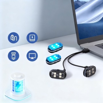 Беспроводной светодиодный стробоскоп с пилотом 4шт для BIKE DRON+ цвет