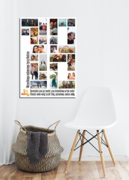 Коллаж на 18 лет, Подарок на взрослую жизнь, Большой формат А2