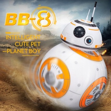 Умный игрушечный робот с дистанционным управлением BB-8 «Звездные войны»