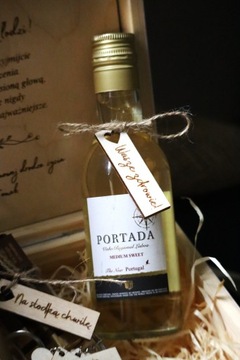 PREZENT NA ŚLUB NIEZBĘDNIK MAŁŻEŃSKI Wesele Pudełko BIAŁE Prezent PREMIUM