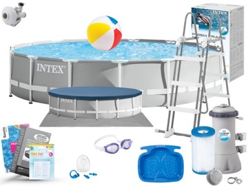 Basen Ogrodowy Intex Stelażowy 457x107 26724 15W1