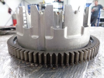 TRIUMPH DAYTONA 675 зацепился за корзину 06-12