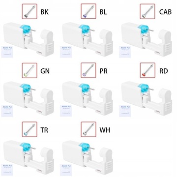 PRZEKŁUWANIE USZU NOSA PISTOLET przekłuwania 5.5cm