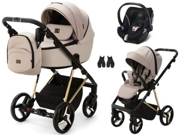 WÓZEK ADAMEX BLANC SPECIAL CYBEX ATON 5 3w1 PS 532