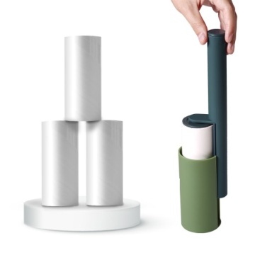 Валик для чистки одежды от волос Оранжевый валик.