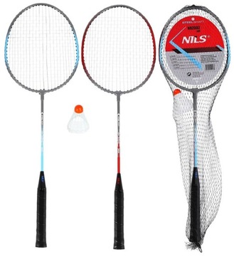 Тренировочный комплект для бадминтона Pro Rackets Shuttle для всех NILS