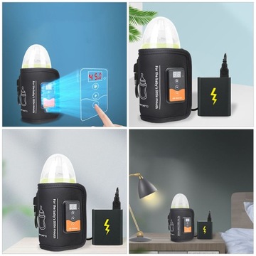 Портативный подогреватель для бутылочек Теплая бутылочка для грудного молока