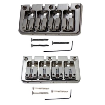 1 комплект 4-струнного бриджа для бас-гитары типа C