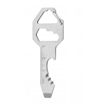 Camo - brelok multitool srebrny