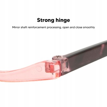 ВРАЩАЮЩИЕСЯ ОЧКИ ДЛЯ МАКИЯЖА РОЗОВЫЕ+2.00