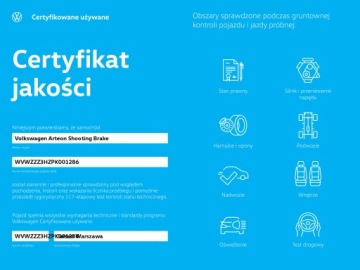 Volkswagen Arteon Fastback Facelifting 2.0 TSI 280KM 2022 Volkswagen Arteon Shooting Brake 2.0 TSI 280KM 4Mo, zdjęcie 4