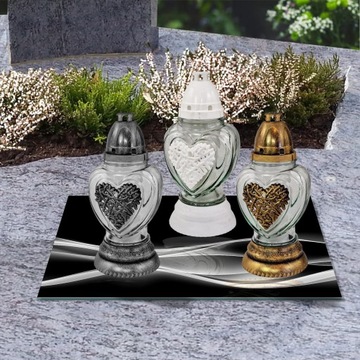 ПОДСВЕЧНИК СТЕКЛЯННЫЙ 40х30 штр 152б