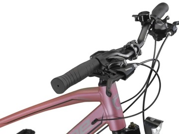 НЕМЕЦКИЙ ТРЕККИНГ-ВЕЛОСИПЕД ТУРИСТИЧЕСКИЙ ALU LADIES PINK