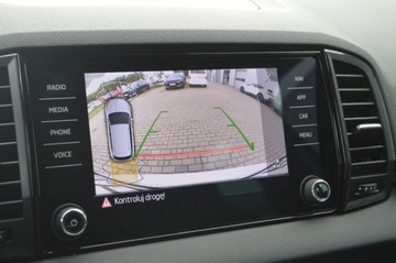 Skoda Karoq Crossover Facelifting 2.0 TSI 190KM 2023 Skoda Karoq 2.0 TSI 4x4 Sportline DSG, Gwarancja, Serwis ASO, 1Wlasciciel, zdjęcie 18