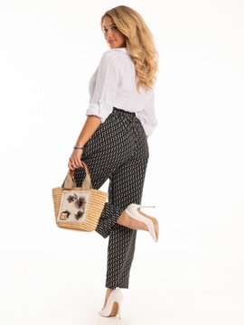 Сенсационные, стильные, СВОБОДНЫЕ ЖЕНСКИЕ БРЮКИ, красивый узор, большие размеры.