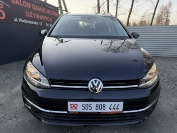 Volkswagen Golf VII Variant Facelifting 1.6 TDI-CR DPF BMT 115KM 2018 Volkswagen Golf Automat. Radar. Asystent. Navi ., zdjęcie 1