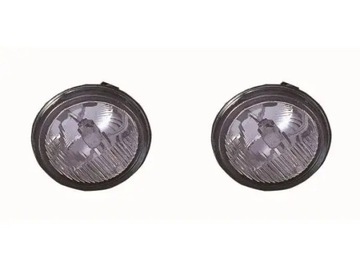 2X SVĚTLA MLHOVKOVÉ HALOGEN ABAKUS L+P DO NISSAN OPEL RENAULT CLIO
