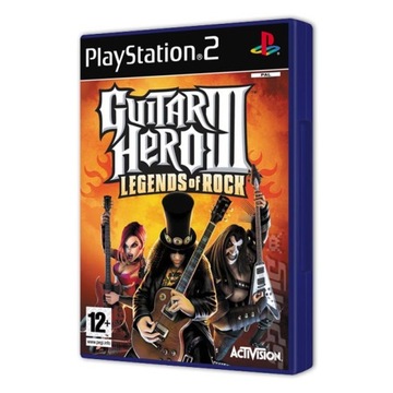 GUITAR HERO III LEGENDS OF ROCK PS2