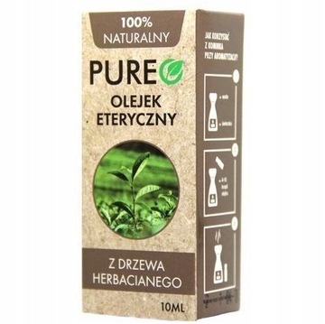 Pureo, olejek eteryczny z drzewa herbacianego, 10 ml