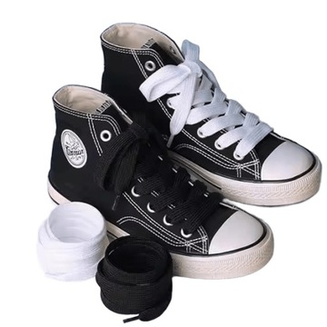 Białe Sznurówki sznurowadła do Adidas Campus 00s 120 cm szerokie grube