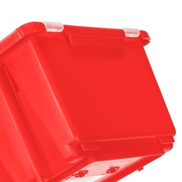 Ergobox 2+ Красный кошачий туалет с крышкой