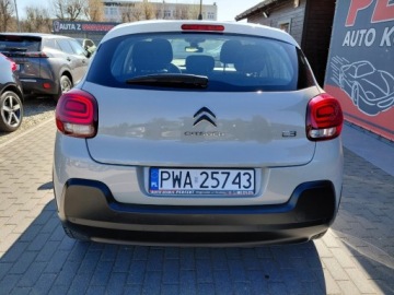 Citroen C3 III VAN 1.2 PureTech 82KM 2021 Citroen C3 Klimatronik Navi Tempomat Asystent pasa 1.2 Benzyna 82KM, zdjęcie 4