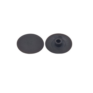 100 x Zaślepka do mimośrodu 15 mm brąz