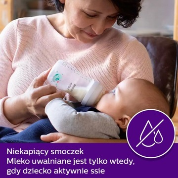 AVENT NATURAL RESPONSE ZESTAW PREZENTOWY: 2 BUTELKI + SMOCZKI ULTRA AIR 0+