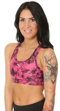 Бюстгальтер Puma 4 Keeps Graphic - Фуксия